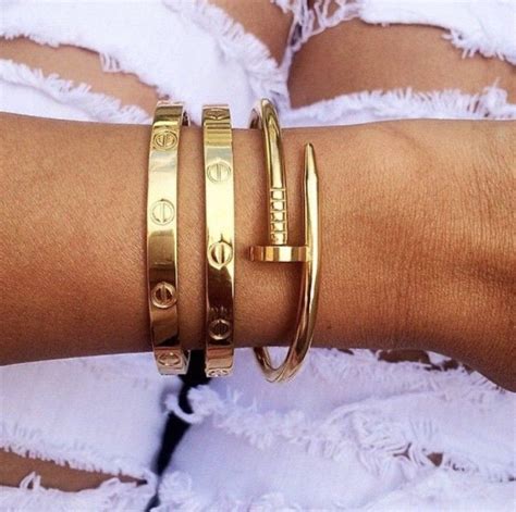fake cartier nail bracelet uk